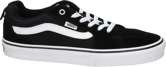 Vans Filmore Heren Sneakers - (Suede/Canvas)Black/White - Maat 47 | bol.com