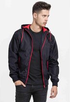 Urban Classics Jacket -2XL- Basic Zwart/Rood