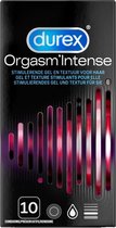 6x Durex Condooms Orgasm' Intense - 10 stuks