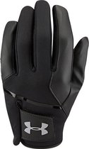 UA ColdGear Golf Glove-Black /  / Steel