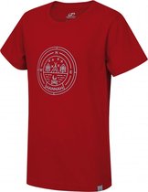 Hannah T-shirt Pietrus Jongens Katoen Rood Mt 128