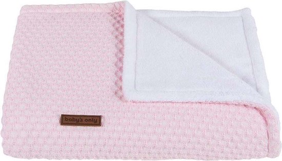 Baby's Only Ledikantdeken teddy Sun - classic roze/baby roze