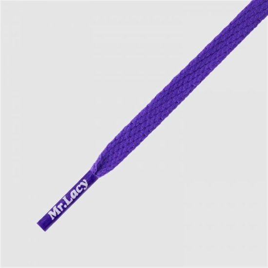 Mr Lacy – schoenveters -Skinnies – violet - veterlengte 120 cm