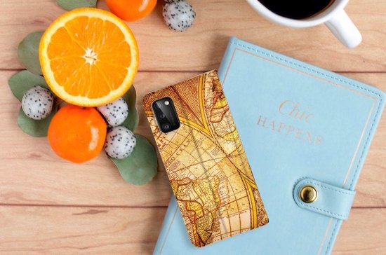 Magnet Case Samsung Galaxy A41 Smart Cover Case Compass