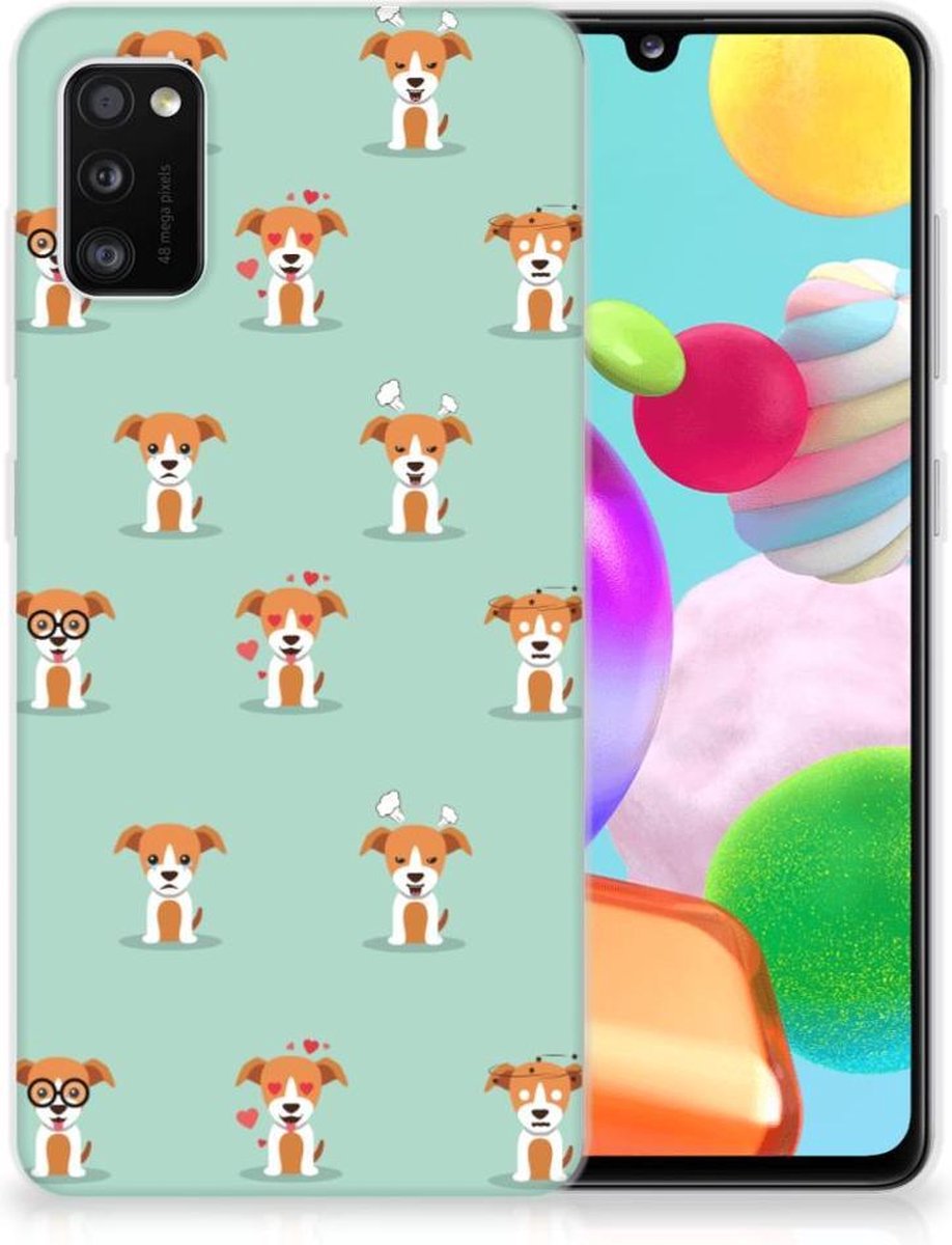 Samsung Galaxy A41 TPU Hoesje Pups