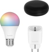 Hombli Smart Entertainment Pack – Smart Bulb – Smart Socket - Smart IR Remote Control