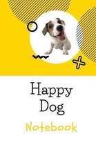 Happy dog notebook: notebook, diary for dog lover, make you feel better, Jack Russells puppy