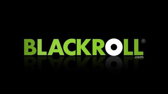 Blackroll MED Foam roller zacht - voor beginners en ouderen - 30 cm - Groen/Wit