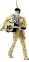Elvis Presley With Guitar Gold Suit Resin Kersthanger