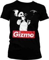 Gremlins Dames Tshirt -XL- GIZMO Zwart