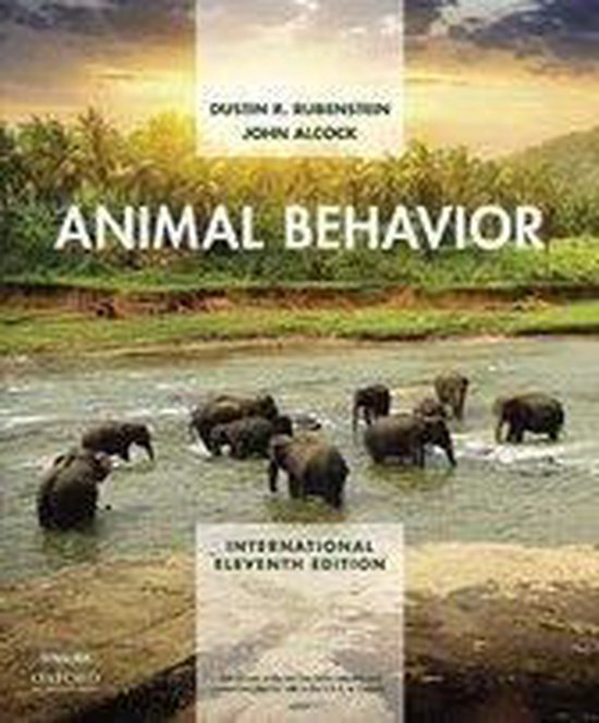 Boek cover Animal Behavior van Dustin Rubenstein (Paperback)
