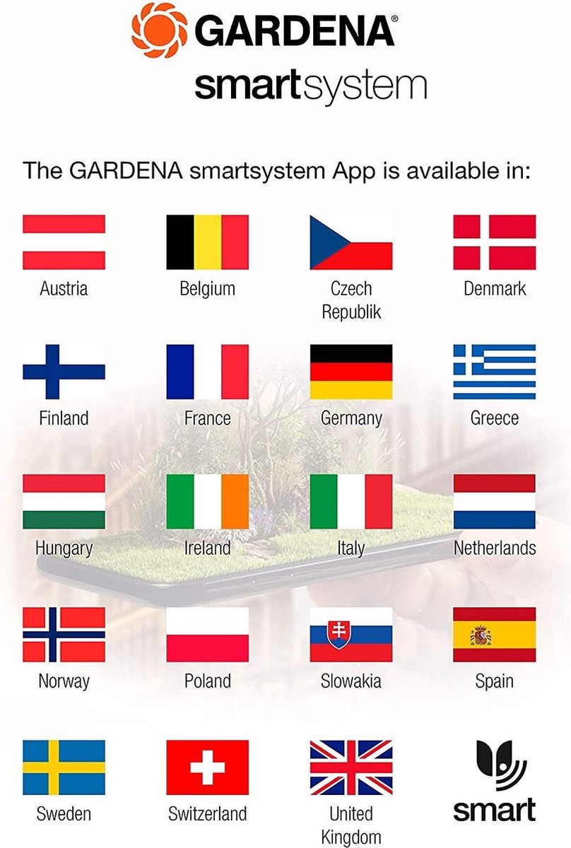 Gardena Smart Water Control set Besproeiingscomputer - 1min tot 10u