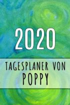 2020 Tagesplaner von Poppy: Personalisierter Kalender f�r 2020 mit deinem Vornamen