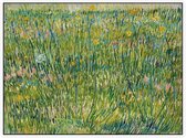 Grasgrond, Vincent van Gogh - Foto op Akoestisch paneel - 80 x 60 cm