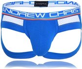 Andrew Christian Show-It Sports Mesh Brief Jock Blauw - MAAT L - Heren Ondergoed - Jockstrap voor Man - Mannen Jock