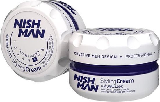 gesponsord Geletterdheid schelp Nish Man - Creme Gel - Natural Look - Styling Cream - Hair Cream | bol.com