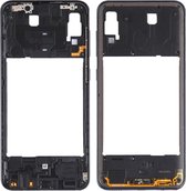 Frame behuizing achterkant voor Galaxy A30 SM-A305F / DS (zwart)