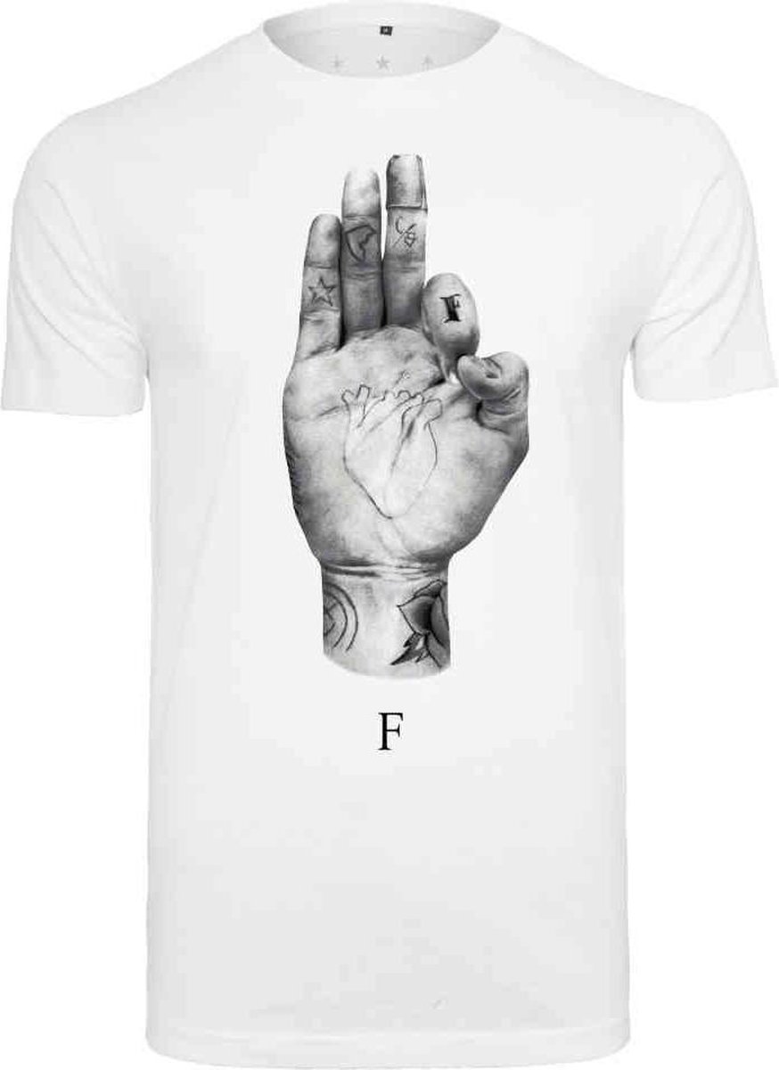 Urban Classics FMS Sign Heren T-shirt L Wit