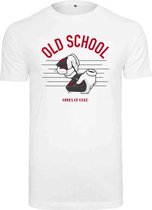 Urban Classics Heren Tshirt -M- HOG Oldschool Wit