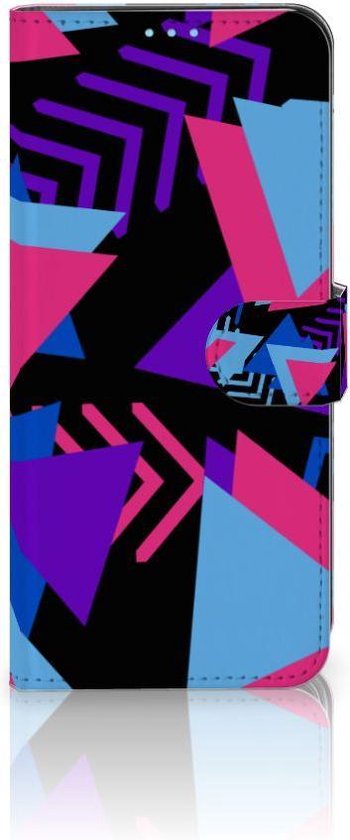 Portefeuille OPPO A72 | OPPO A52 Cuir PU Portefeuille pour Funky Triangle