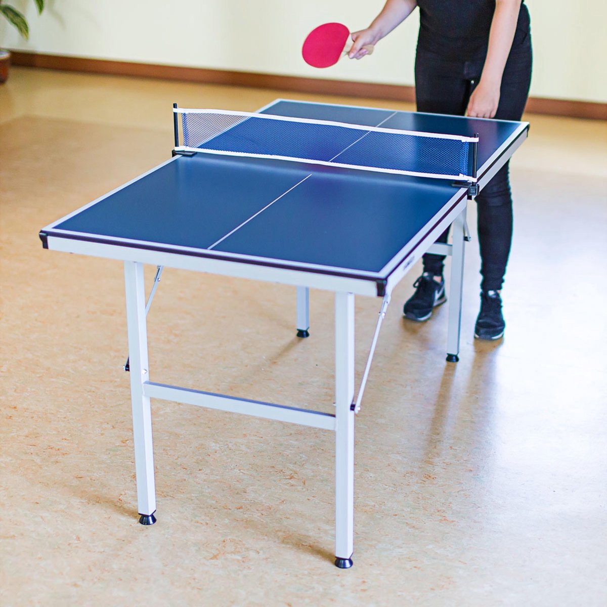 relaxdays Table de ping-pong - Table de ping-pong pliante - Dimensions  personnalisées... | bol