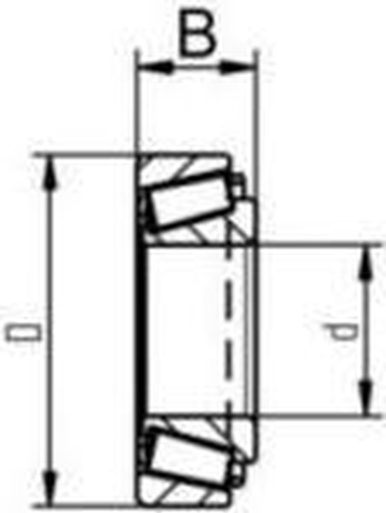 Cuscinetto A Sfere Aperto 6204 - Foro 22mm, 22x47x14 Mm - Nuovo