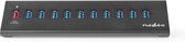Nedis USB-Hub | 11-Poorts - USB 3.2 Gen1 - Netvoeding / USB Gevoed