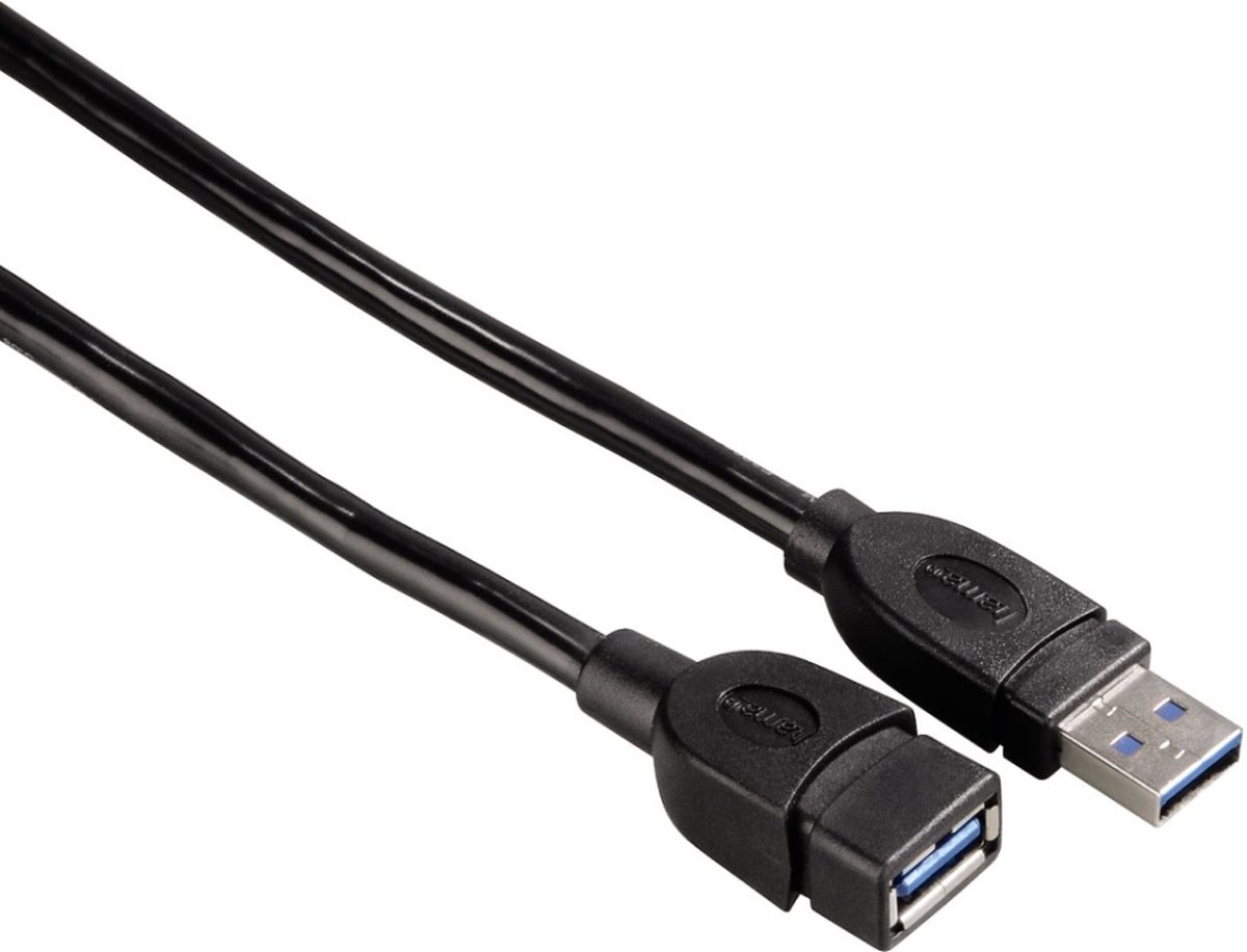 Hama Usb 3.0 verlengkabel A-A sock 0,5m