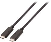 USB 3.1 Kabel USB-C Male - USB-C Male 1.00 m Zwart GEN 1 (5 Gbps)