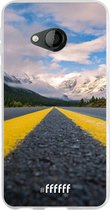 HTC U Play Hoesje Transparant TPU Case - Road Ahead #ffffff