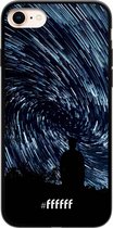 iPhone 7 Hoesje TPU Case - Starry Circles #ffffff