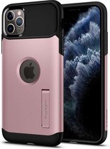 Hoesje Apple iPhone 11 Pro Max - Spigen Slim Armor Case - Rosé Goud