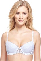 Dirndl - bh - Oktoberfest - push up - Wit | SU7667 - 90B