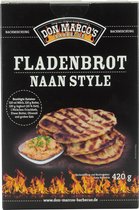 Don Marco’s Fladenbrot naan style – Broodmix – BBQ – 420 gram