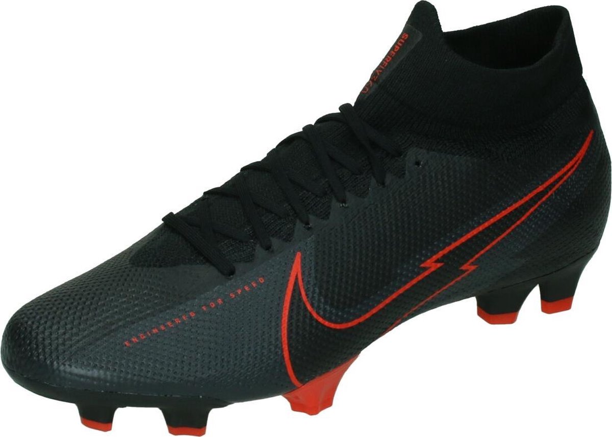 slaap domein Plagen Nike Mercurial Superfly 7 Pro FG voetbalschoenen heren zwart/rood | bol.com