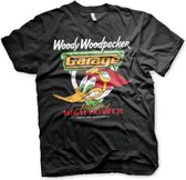 Woody Woodpecker Heren Tshirt -L- Garage Zwart