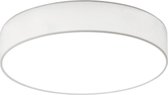 LED Plafondlamp - Plafondverlichting - Trion Lanago - 11W - Warm Wit 3000K - Rond - Mat Wit - Aluminium - BSE