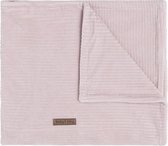 Baby's Only Ledikantdeken - Baby deken Sense - Dekentje voor meisjes - 1.6 TOG - 100x135 cm - Oud Roze - Zachte rib corduroy stof