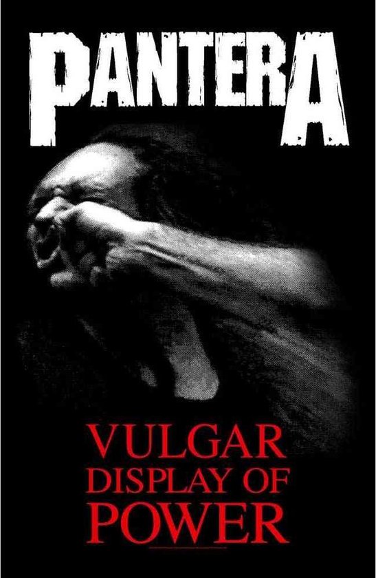 Pantera - Vulgar Display Of Power Textiel Poster - Multicolours