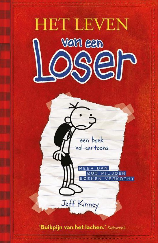 Boek cover Het leven van een Loser 1 -   Het leven van een Loser van Jeff Kinney
