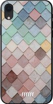 iPhone Xr Hoesje TPU Case - Colour Tiles #ffffff