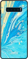 Samsung Galaxy S10 Hoesje TPU Case - Endless Azure #ffffff