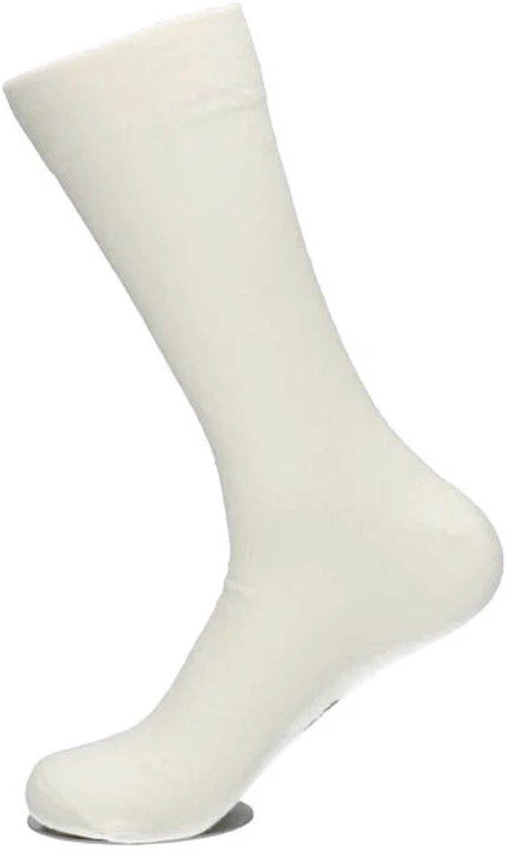 Merino Love - 3-Pack - Merino Wollen Sokken - Alledaags - Ademend - Heren / Dames - off white - 35-38 - 103