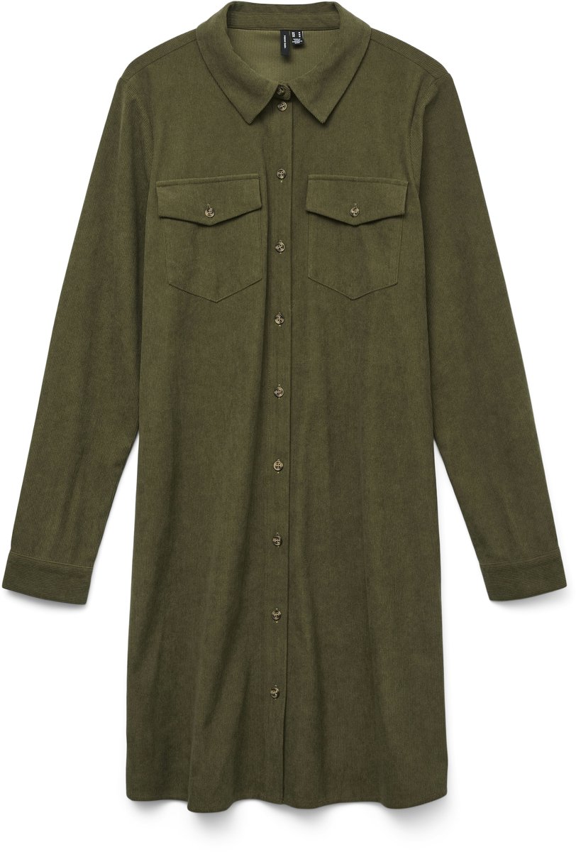 Vero Moda Jurk VMVILJA Corduroy Korte jurk