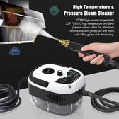 Bol.com CS® - Stoomreiniger - 2500w - 105 °C - Stoomapparaat Kleding & Badkamer & Keuken - Zetelreiniger - Kledingstomer - Hands... aanbieding