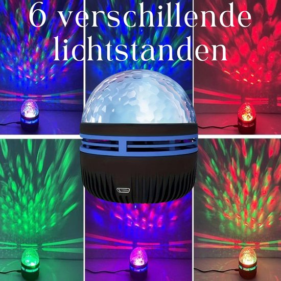 Led STAR Galaxy projector – Projector – Sterren projector – Nachtlampje – Sterrenhemel projector – Sfeerlicht – Noorderlicht projector – verschillende kleuren – Sterrenhemel — afbeelding 3