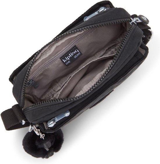 kipling Sac à épaule bandoulière Sac banane Basic Abanu Multi Convertible Crossbody Black Noir