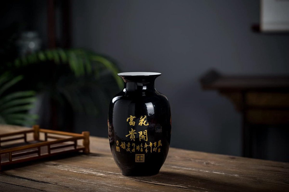Chinoiserie keramische gemberpot vazen met deksel, antiek blauw en wit