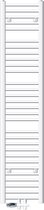 Bol.com Badkamer radiator middenaansluiting 300x1800 mm wit recht met set onderaansluiting LuxeBath aanbieding