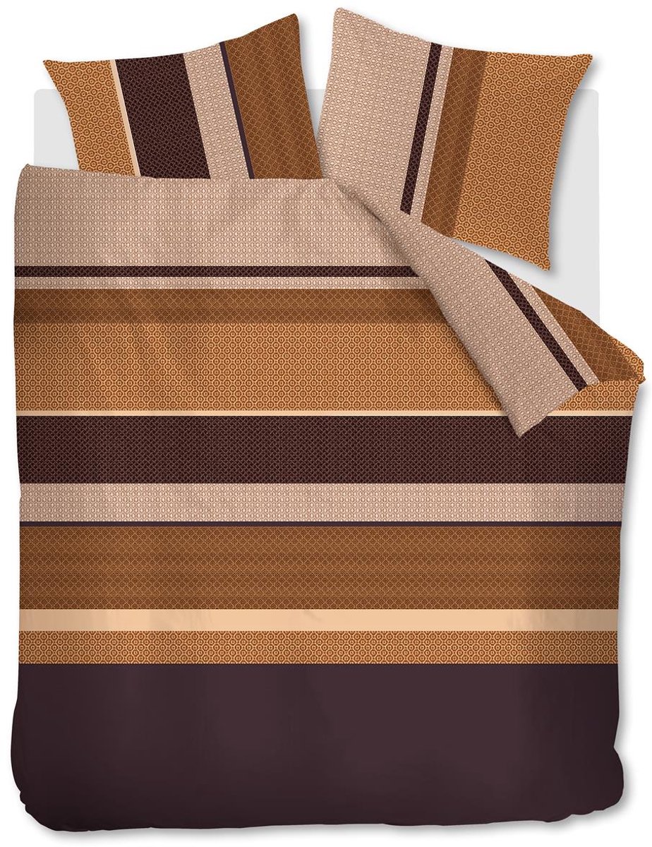 Beddinghouse Marli dekbedovertrek - Tweepersoons - 200x200/220 cm - Goud